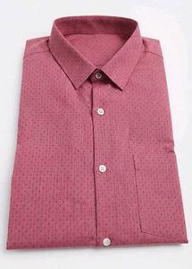 Men's Pink Polka Dot Shirt