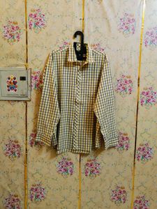 🇳🇿💫🎀Men's Yellow Plaid Casual Shirt