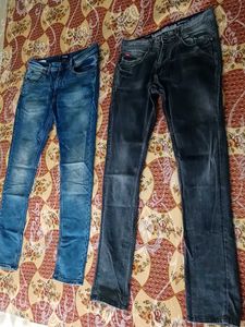 Men's Stylish Denim Jeans (2 Pairs)