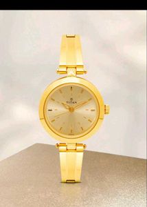 Vintage Titan Gold Watch