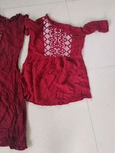Combo Kurti And Top