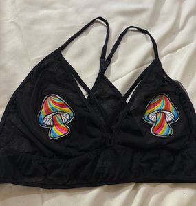 🌈mesh bralette 🖤