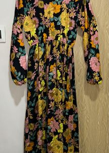 Women Floral Print Fit &amp; Flare Dress
