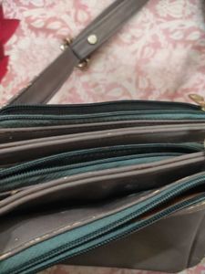 Gray Crossbody Shoulder Bag