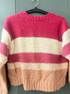 Cozy Striped Knit Sweater
