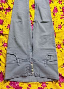 Gray Denim Jeans