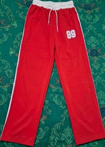 Red baggy lower