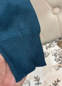 Elegant Green Turtleneck Sweater