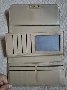 Elegant Beige Wallet for Women
