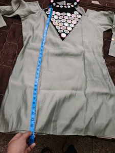 New stylish green cord set for women in XXL size