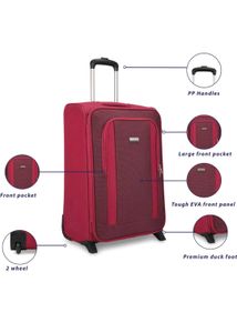 ARISTOCRAT Large Check-in Suitcase (72 cm) 2 Wheel