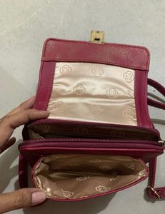 Stylish Red Crossbody Bag