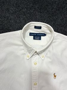 Ralph Lauren White Button-Down Shirt