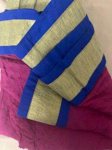 Magenta Handloom Dupatta