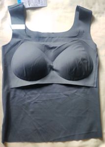 Seamless Top with Inbuild Bra