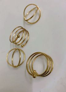 ✨ FRESH ARRIVAL ✨Boho Spiral Ring Set