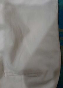 Classic White Trousers