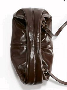 H&amp;M Chic Brown Faux Leather Hobo Bag