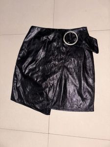 Leather skirt