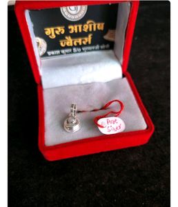 Pure Silver White Diamond Chand Pandel