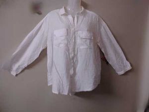 Classic off- White Button-Up Shirt Xxl