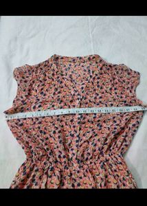 Chic Floral Print A-Line Dress