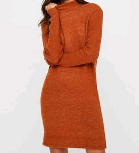 Cozy Turtleneck Sweater Dress