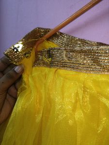 Stunning Yellow Lehenga Choli Set