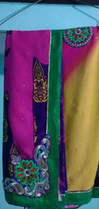 Sarees with work