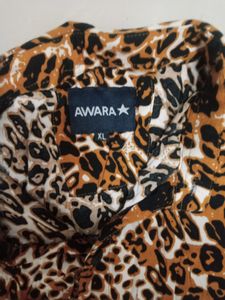 Cheetah🐆 Print Shirt👔!!! For Working Woman And Also A Fabulous College Girl!!😌😘