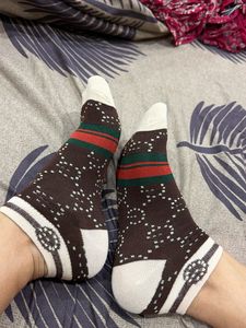 Stylish Patterned Ankle Socks