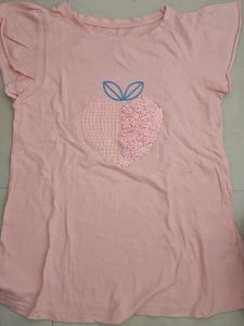 1 Girls T-shirt &amp; 3/4 Legging Set