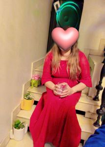 Elegant Maroon Dress