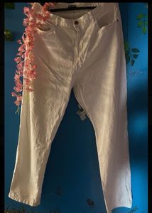 Vintage White Denim Jeans