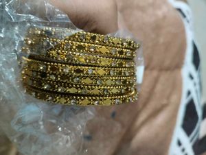 Golden Bangle Set