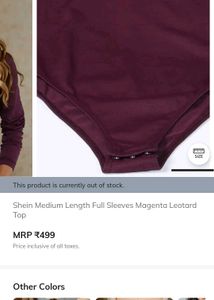 Branded Shein Brand New Set of 2  Bodysuit