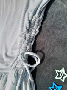 Light Blue Maxi Dress.