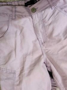 Lavender Cargo Pants