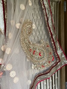 Lehenga Heavy saree With Stitched Blouse