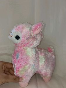 Cute Tie-Dye Alpaca Plush Toy