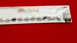 Heart Charm Bracelet pure silver