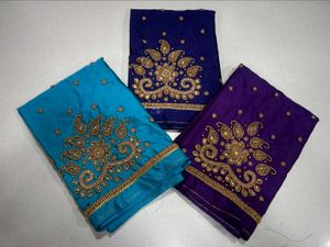 Aari work Silk Blouse Fabric