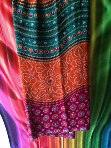 new Bandhani Print Saree