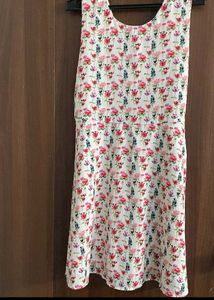 Floral Print Sleeveless Dress