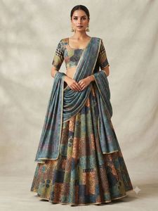 Designer Patchwork Lehenga Choli Set