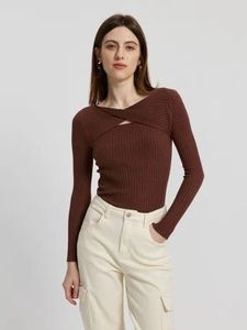Urbanic Chic Cutout Knit Top