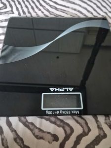 Alpha Digital Body Scale