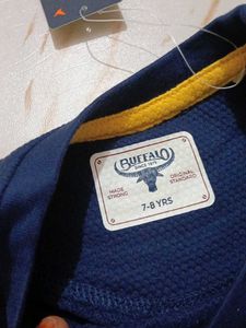 Boy's Blue Graphic Tee