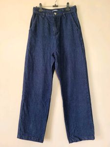 Wide Leg Denim Jeans
