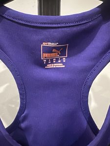 Puma Purple Racerback Tank Top